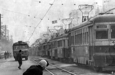 밤 깊은 마포종점 갈 곳 없는 밤 전차