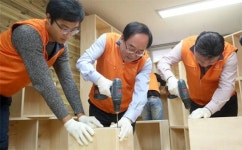 한화건설, 책 기증 사회공헌 ‘꿈에그린 도서관’ 50호점 개관