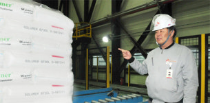 고부가 넥슬렌 年 23만t 생산, 中-유럽 등 58개국 수출 구슬땀