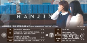 양대 해운동맹에 못 낀 한진-현대… 제3동맹 추진