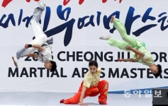 도심서 펼쳐진 무예 향연