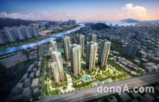 ‘수영아이시티 코오롱하늘채’ 홍보관 오는 24일 개관