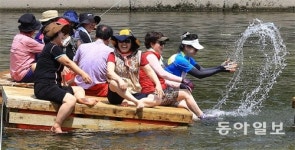뗏목 타고 동심 속으로…