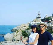 배드민턴 황지만, 6세 연상 배우 이선정과 열애…인스타그램에 직접 공개