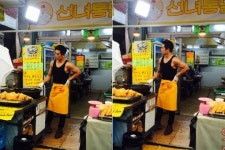 “보기도 좋고, 만져도 좋고” 라미란 극찬한 차인표 팔뚝, 어떻기에? 닭 튀기는 ‘울끈불끈’ 근육