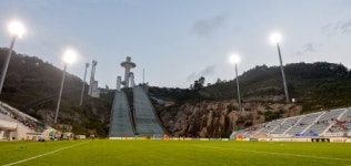 알펜시아 스키점프 경기장이 축구장으로 변신…사연은?