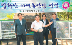 울산 입화산, 도심 자연휴양림으로 재탄생한다