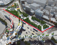 ‘청소차량 차고지’ 서울역 서부 일대 부지, 시민 휴식공간으로 탈바꿈