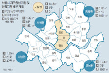 서울 동북-서남권 상업지역 키운다