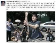 여성비하 논란 탁현민, 과거 ‘삼보일퍽’ 퍼포먼스로 주목받기도…