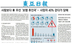 이면도로 ‘시속 30km’ 법 만든다
