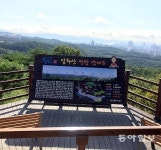 전망대 조망 가리는 입간판에 눈살