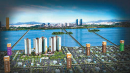 [화제의 분양현장]밤섬 리버뷰, 마포역 5분 거리… 전 가구 한강조망