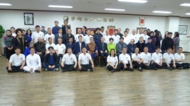 이찬태극권도관, 태극권 시연무대 겸 송년모임 가져