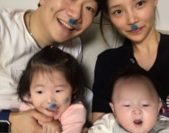 “유쾌한 일상”…양현종정라헬, 화목한 가족사진