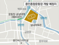 용인종합운동장, 터미널 복합단지로 개발