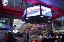 육거리종합시장 ‘라이트캔버스’로 땅에 묻힌 청주 남석교 만난다