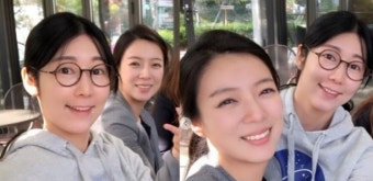 사유리-배현진, 친분 과시…“현진이와 커피 타임, 사랑해”