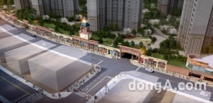 동천자이 1차 단지내 상가 분양