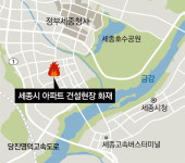 신축중 건물, 소방설비 전혀 없어… 유독가스에 또 당했다