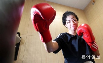 임애지 “정강이 실금도 모르고… 금메달 땄었죠”