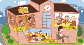 [신문과 놀자!/주니어를 위한 사설 따라잡기]저출산 고령화시대, 학교 안 어린이집-노인교실 공존이 해법