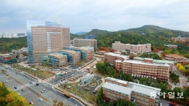 완공 앞둔 동산의료원 성서 병원서 TV드라마 촬영