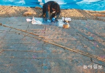 진주서 발견한 세계 최대급 ‘공룡 발자국 화석지’ 사라지나