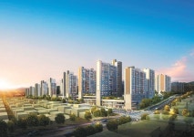 신흥역 하늘채 랜더스원, 경사 많은 성남서 보기드문 평지 아파트