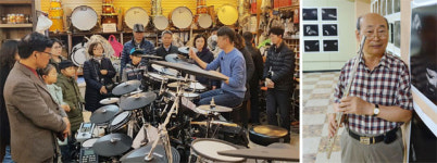 300개 매장마다 색다른 음악 이야기… ‘악기 낙원’ 속으로