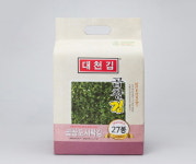 대천참김 주식회사 | ㈜대천김, 환경보호 위해 비닐포장 없애고 종이케이스 대체 ‘호응’