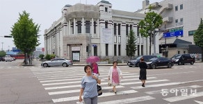 보수공사 들어간 인천중동우체국