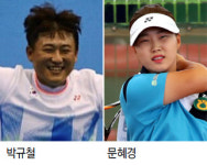 16세 차이 콤비 박규철-문혜경, 소프트테니스 혼복 세계 제패