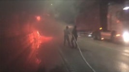 장례식장 가던 양복차림 소방관들, 터널 화재 진압 “본능적으로 행동”