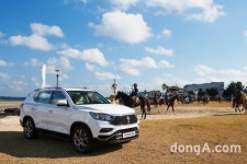 쌍용차, 제주 ‘배럴레이싱’ 후원