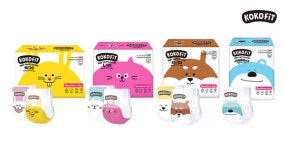 코코핏(KOKOFIT), 외국에 수출만 하던 기저귀·물 티슈 국내 출시