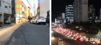 도로 갈라지고 차 막히고… 달서구 죽전네거리 아파트 난개발 몸살