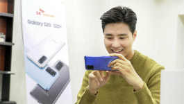 갤S20 코로나속 개통 첫날 표정