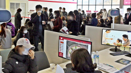 세컨드하우스 어때?… ‘웅천 롯데캐슬 마리나’ 오피스텔 견본주택 인파 몰려