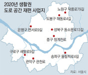 찻길 대신 보행로-자전거길… ‘걷고 싶은 도시’ 성큼