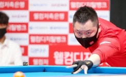 ‘당구장 사장님’ 서현민 조 1위로 64강 진출…2승 도전 청신호