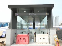 완전 개통 앞둔 하남선 강일역 [청계천 옆 사진관]