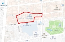 대구 중구의 명물 ‘근대골목’ 역사의 뒤안길로 사라지나