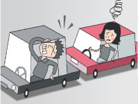 공범들 탄 버스 뒤에서 렌트카로 “쿵”…합의금 타내