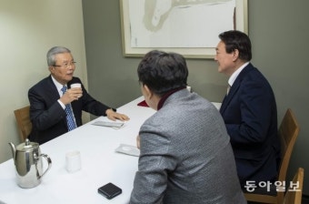 윤석열-김종인, 만찬 회동…선대위 합의 주목