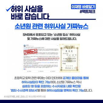 이재명 “내가 소년원 출신? 악의적 허위사실…강용석-김용호 고발”