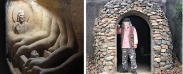 길이 100m 토굴에 들어선 ‘지하 조각 미술관’[윤범모의 현미경으로 본 명화]