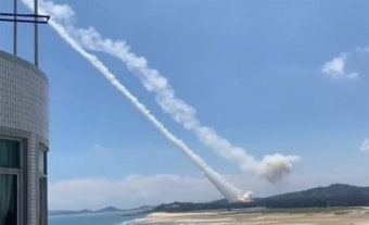 中, ‘대만봉쇄’ 훈련 돌입…대만 해역까지 미사일 쐈다