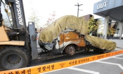 아울렛 물탱크 ‘정상 수위’ 남아…스프링클러 작동여부 증언 엇갈려