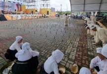 충남 무형문화재 ‘물페기농요’ 시연